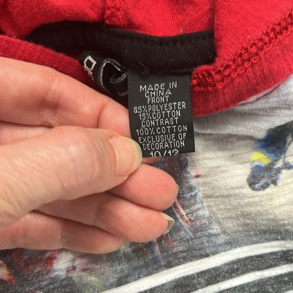 Boys tee shirt bundle one with dirt bike photo and one v-neck - Picture 6 of 7